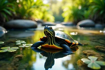 żółw wodno lądowy żółtolicy: Kompletny przewodnik po hodowli i opiece