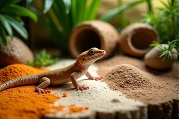 Podłoże dla gekona lamparciego – kompleksowy przewodnik